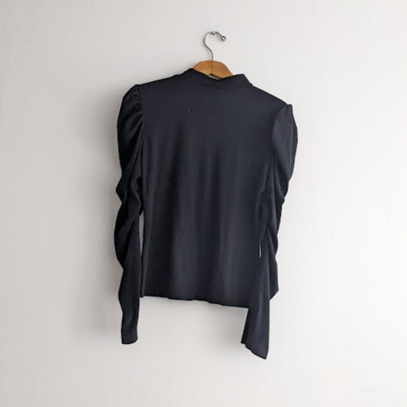 Shein Black Long Sleeved Shirt Size XL - Picture 5 of 8